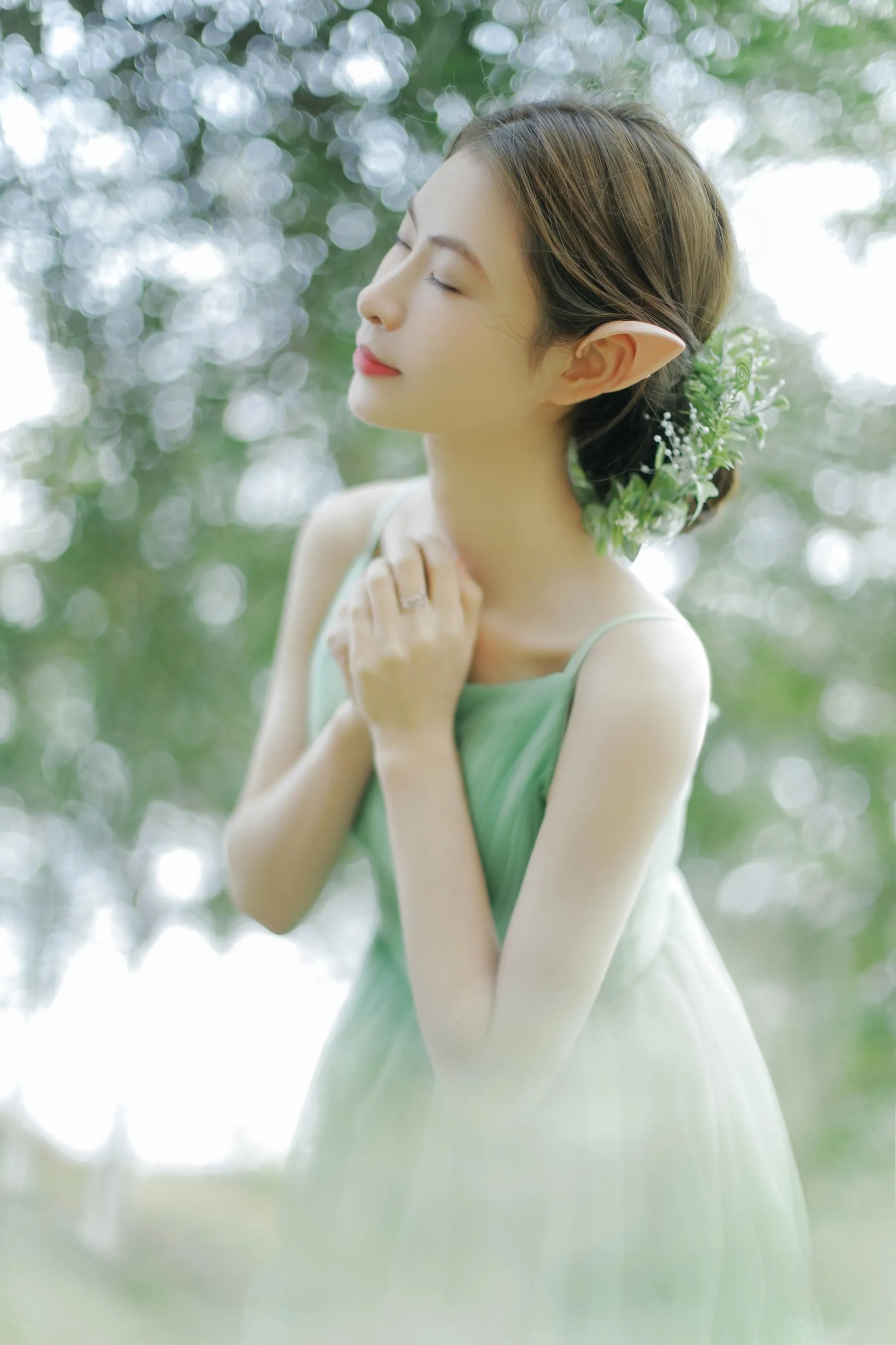 [艺图语] 2022.06.12 森林里的精灵 丽玉 [26P]插图1
